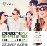 Lugols Iodine Solution 2% – 1 Year Supply – High Potency Liquid Oral I…