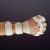 Rolyan Anti-Spasticity Ball Splint with Slot & Loop Strapping, Left, L…