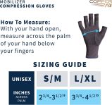 Copper Fit Mobilizer Hand Compression Gloves: Arthritis, Joint Swellin…
