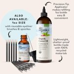 Sky Organics Organic Castor Oil, 100% Pure, Hexane Free, Cold-Pressed …