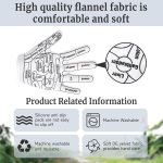 2 Pcs Castor Oil Pack Wrap for Hands – Organic Wrap Gloves for Wrist A…