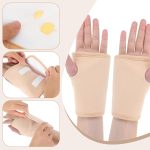 2 Pcs Castor Oil Pack Wrap for Hands Reusable Hand Castor Oil Wrap Org…