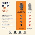 Dr. Frederick’s Original Arthritis Compression Gloves for Women & Men …