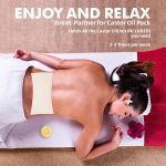 Organic Cotton Flannel Unbleached Wool for Castor Oil Pack – 2Pcs Set …