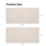 Organic Cotton Flannel Unbleached Wool for Castor Oil Pack – 2Pcs Set …