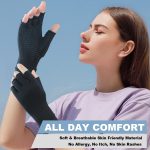 2 Pairs Copper Arthritis Compression Gloves for Rheumatoid, Osteoarthr…