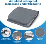 4Pack Castor Oil Pack for Knee, Neck and Abdomen, Reusable Compress Ca…