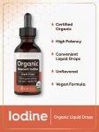 Carlyle Organic Nascent Iodine Liquid Drops | 2 fl oz | Vegan Suppleme…