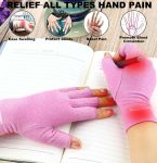2 Pairs Arthritis Gloves, Hand Compression Gloves for Rheumatoid, Pain…