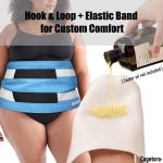 Handmade Castor Oil Pack Wrap with Organic Cotton Flannel Pad, Reusabl…