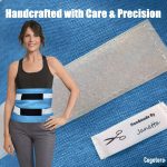 Handmade Castor Oil Pack Wrap with Organic Cotton Flannel Pad, Reusabl…