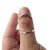 Swan Splint Ring Adjustable for PIP or DIP Joint • Swan Neck Splint