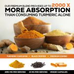 Turmeric Curcumin Supplement 1950mg – 95% Curcuminoids with Organic Tu…