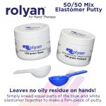 Rolyan 50/50 Mix Elastomer Putty, 8.47 oz., Pliable Occupational Thera…
