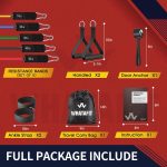 WHATAFIT Resistance Bands, Exercise Bands，Resistance Bands for Working…