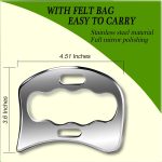 BYYDDIY 2 in 1 Stainless Steel Muscle Scraper Tools Set Gua Sha Massag…