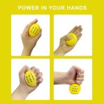 ALMAH Motivational Stress Balls for Kids and Adults (4 Pack), Stress R…