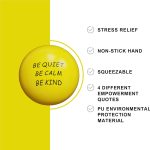 ALMAH Motivational Stress Balls for Kids and Adults (4 Pack), Stress R…