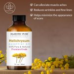 Majestic Pure Helichrysum Essential Oil | 100% Pure and Natural Helich…