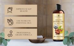 Handcraft Blends USDA Organic Jojoba Oil – Cold-Pressed 8 Fl Oz – 100%…