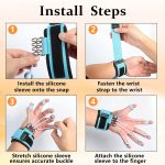 Finger Exerciser,4 Resistance Levels Finger Strengthener for Hand Ther…