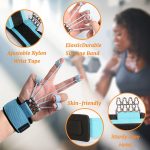 Finger Exerciser,4 Resistance Levels Finger Strengthener for Hand Ther…