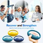 FitBeast Hand Exercise Balls – 3 Resistance Levels Stress Balls for Ad…