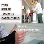 Copper Compression Advanced Wrist Brace – Copper Infused Adjustable Or…