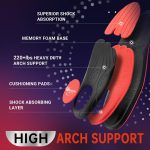 PCSsole Plantar Fasciitis Insoles Men Women- 220+lbs Heavy Duty High A…