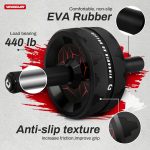 VINSGUIR Ab Roller Wheel, Abs & Core Workout Equipment for Home Gym wi…