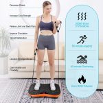 AXV Vibration Plate Exercise Machine Whole Body Workout Portable Mini …