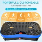 AXV Vibration Plate Exercise Machine Whole Body Workout Portable Mini …