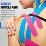 60PCS Precut Kinesiology Tape Strips, 6 Colors 2 inch x 10 inch Cotton…