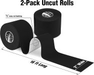 Hampton Adams | As Seen on Shark Tank | Elastic Kinesiology Tape (2-Pa…