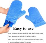 Hot & Cold Therapy Gloves | Ice & Heat Pain Relieving Mittens | Microw…