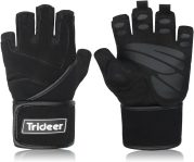 Trideer Workout Gloves for Men, Weight Lifting Gloves with Wrist Wrap …