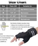 Weightlifting Gym Gloves for Men Women, Breathable Workout Gloves, Ant…