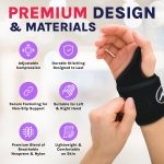Doctor Developed Wrist Brace, Wrist Wraps for Carpal Tunnel Arthritis,…