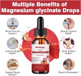 Magnesium Glycinate Liquid – 1000mg Liquid Magnesium Complex Supplemen…