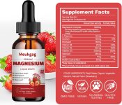 Magnesium Glycinate Liquid – 1000mg Liquid Magnesium Complex Supplemen…