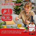 Magnesium Glycinate Liquid – 1000mg Liquid Magnesium Complex Supplemen…