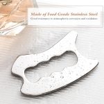 Gua Sha Tool, Stainless Steel Muscle Massage Tool, Scraper Tool for So…