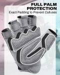 VINSGUIR Breathable Workout Gloves for Women, Weight Lifting Gloves fo…