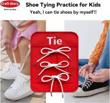 Craftstory Toddlers Montessori Busy-Board for 3 4 5 Year Basic-Life-Sk…