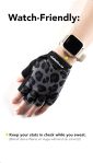 Fitgriff® Workout Gloves (Padded) for Men & Women – Fingerless Gym Glo…