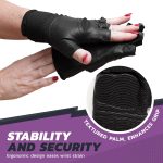 Fitness Fingerless Gloves for Gym Workout & Training, Gym Equipment, W…
