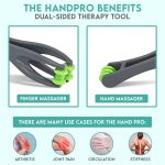 HandPro Finger Massager for Deep Tissue Comfort, Dual-Sided Therapy To…