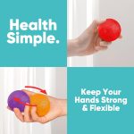 Stress Balls for Adults (6 Pack), Squeeze Balls for Hand Therapy, Hand…