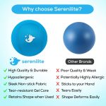 Serenilite Stress Balls for Adults, Squeeze Ball for Hand Therapy, Str…