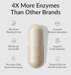 BIOptimizers MassZymes Digestive Enzymes Supplement – Max Nutrient Abs…